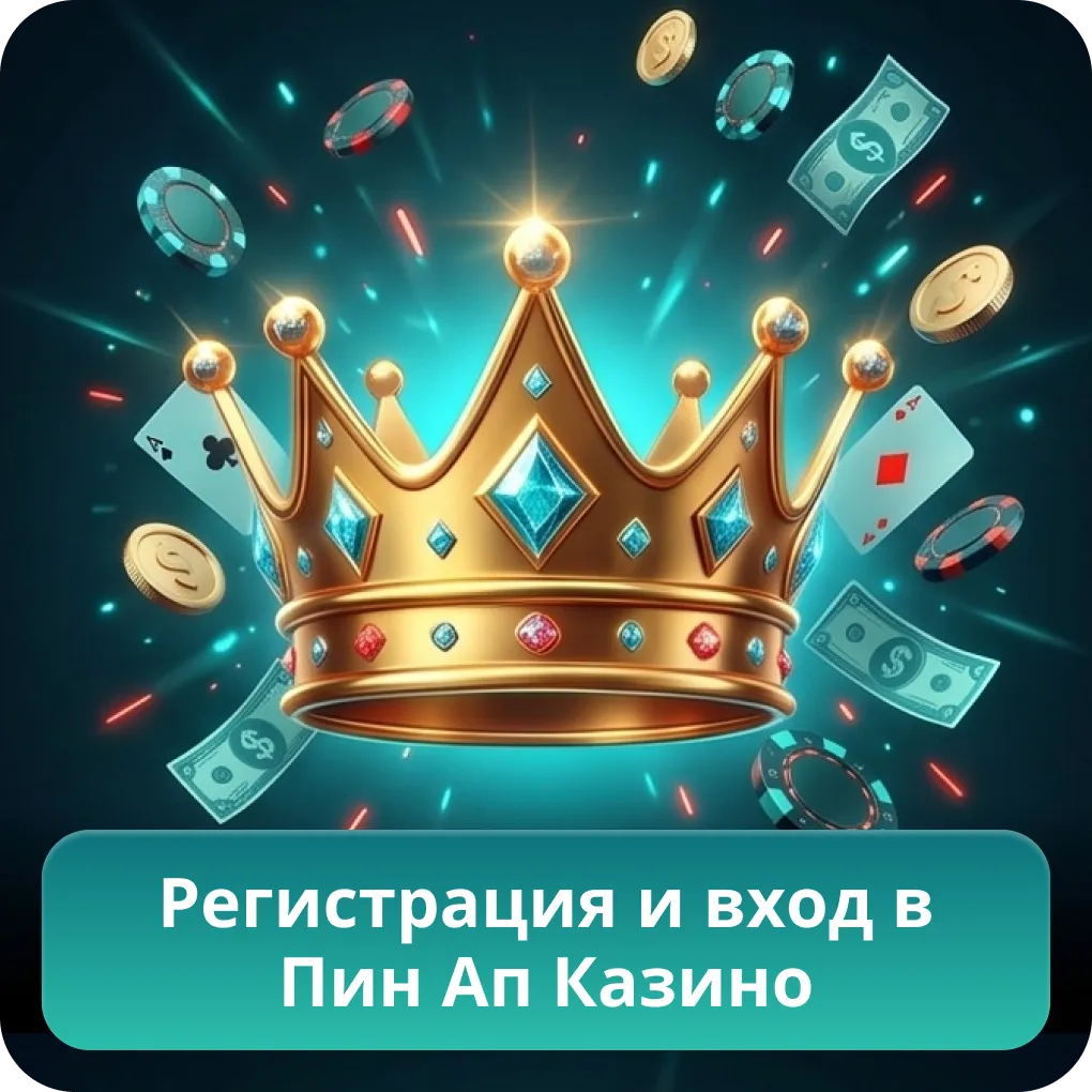 Регистрация и вход в Pin Up Casino Казахстан