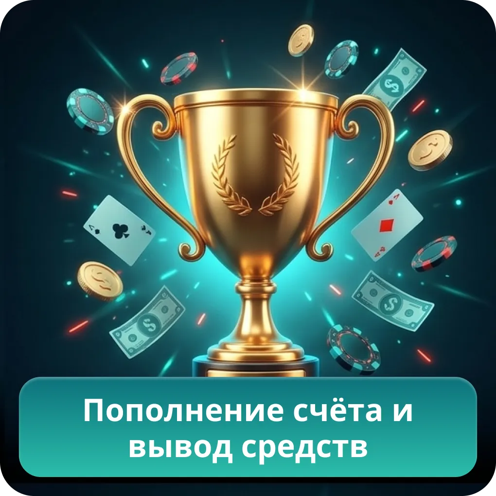 Пополнение счёта и вывод средств Pin Up KZ