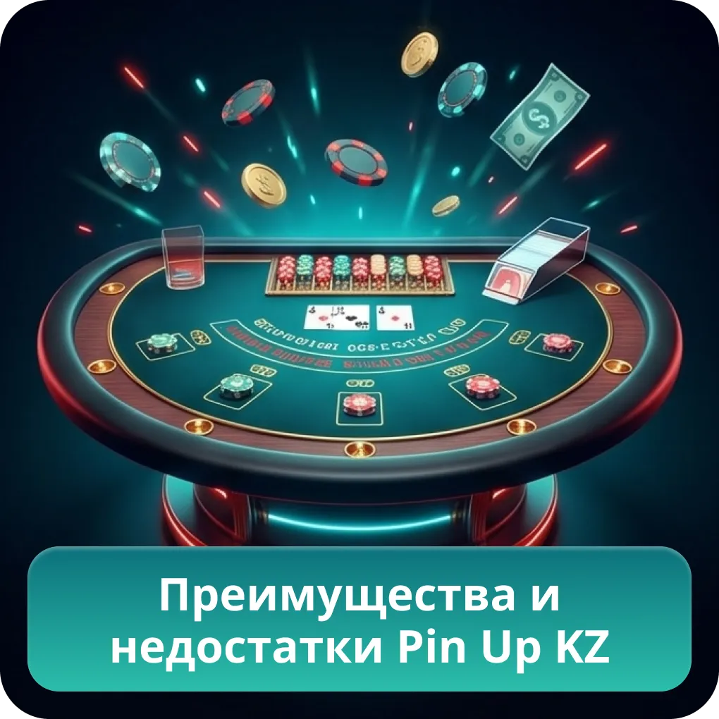 Преимущества и недостатки Pin Up KZ